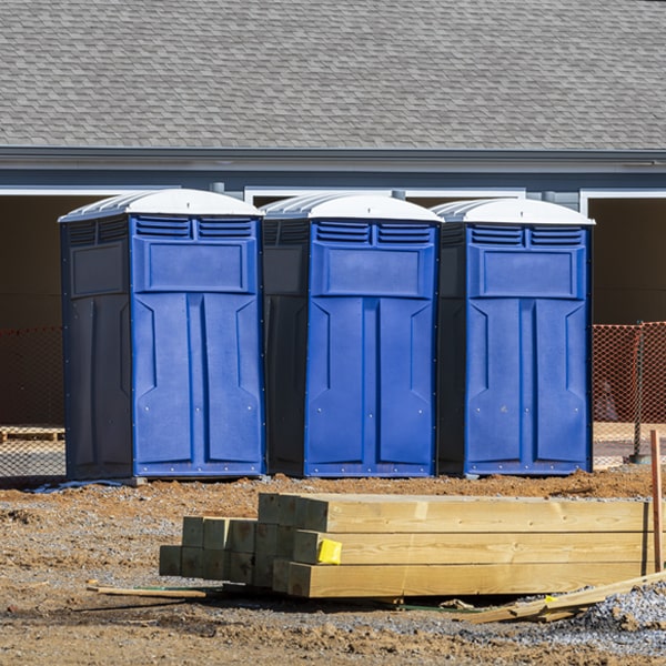 how do you ensure the portable toilets are secure and safe from vandalism during an event in Iola Texas